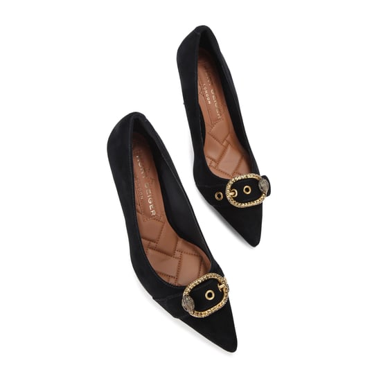 Kurt Geiger London Suede Kgl Mayfair Court Sm Egl Heels