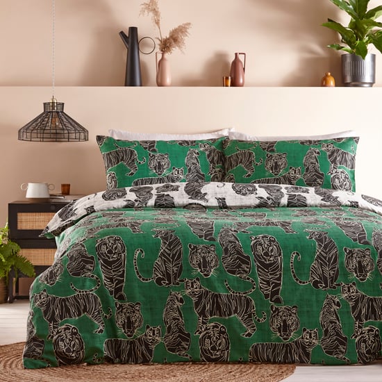 furn. Wildcat Reversible Duvet Cover Set