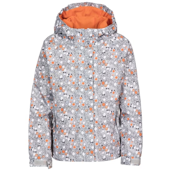 Trespass Childrens Girls Hopeful Waterproof Regenjasje (Platina) - Image 1