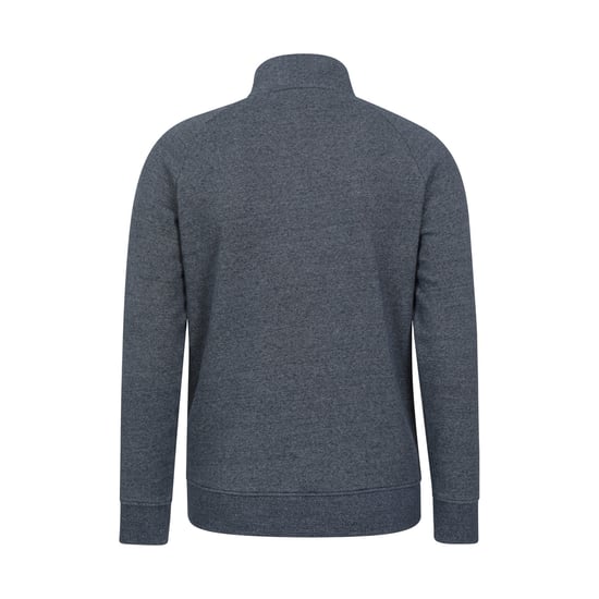 Mountain Warehouse Heren Bamburgh Trui met halve rits (Marine) - Image 2