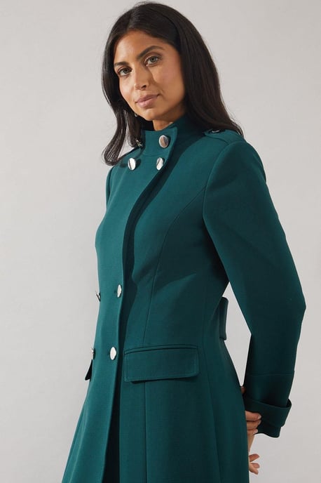 Wallis Berry Coat Womens Smart Jackets & Coats - Image 2