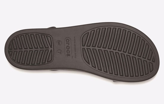 Crocs Brooklyn lage sleehak sandalen - Image 3