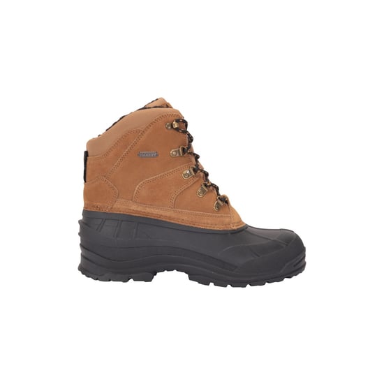 Mountain Warehouse Heren Assortiment Koe Suède Sneeuwlaarzen (Donker Beige) - Image 3