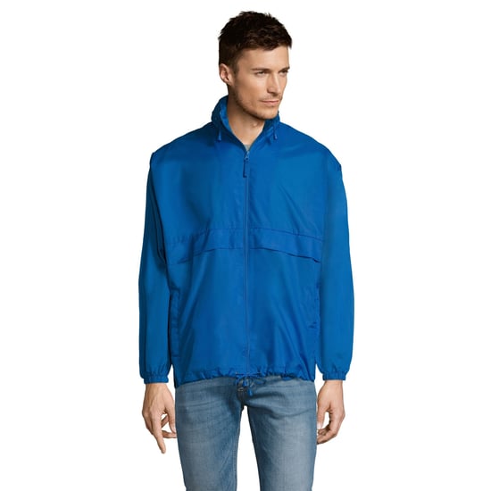 SOLS Unisex Surf Windbreaker Lichtgewicht Jasje (Koningsblauw) - Image 3