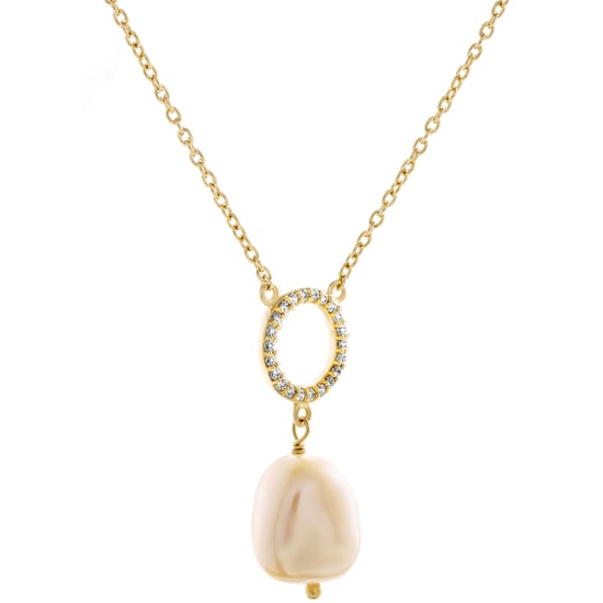 Orphelia 'Spa' Dames 925 Sterling Zilveren Hanger met Ketting - Goud ZK-7575/G - Image 3