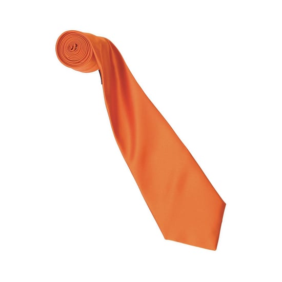 Premier Kleurencollectie Satijnen Stropdas (Terracotta) - Image 2