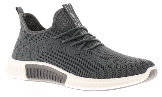 Men's Crosshatch Rideout Trainers in Grey - Image 1