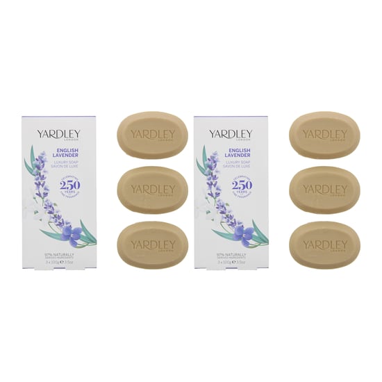 Yardley English Lavender Luxury Soap 100g x 3 For Her x 2