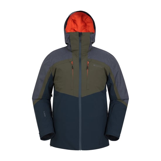 Mountain Warehouse Heren Anton Waterdichte Ski jas (Kaki Groen) - Image 1
