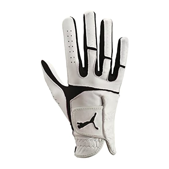 Puma Right Hand Leather Flex Lite Performance Golf Glove Womens White 908184 01