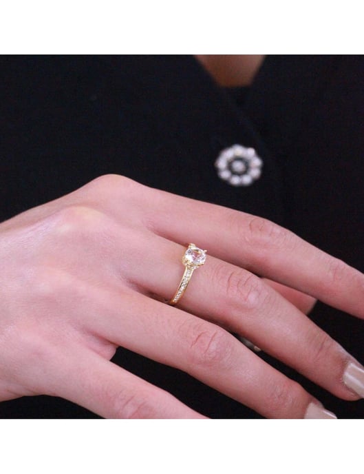 Elise ring - Oostenrijks kristal - Image 2