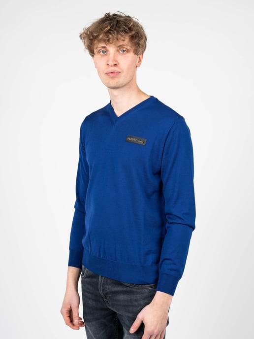 Plein Sport stoppen Merino Mannen blauw - Image 1