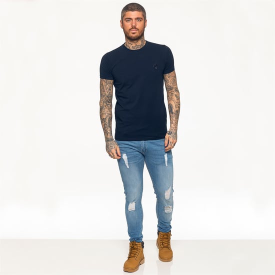 Heren T-shirt | Enzo Designer Menswear - Image 4