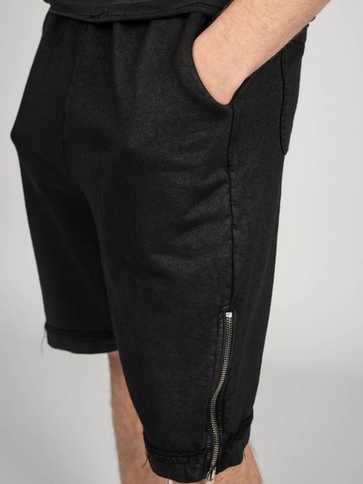 La Haine Inside Us broek Denver-Unisex Mannen zwart - Image 1