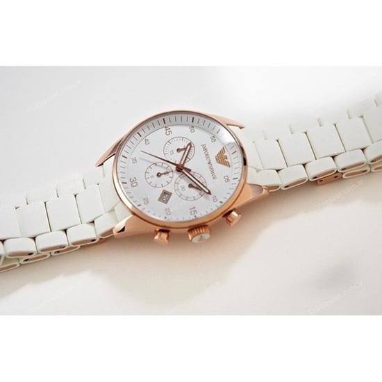 Emporio Armani AR5919 Men's Sportivo Watch White