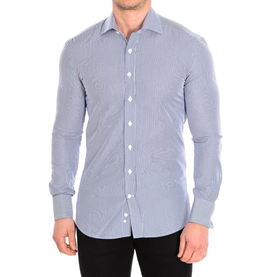 Slim long sleeve shirt with lapel collar THYM5-SLIM man