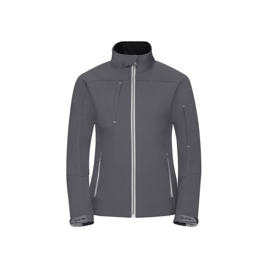 Russell Dames/Dames Bionic Zachte Shell Jas (IJzergrijs) - Image 1