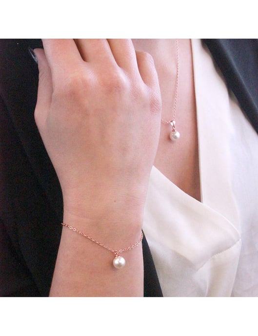 Crystal Pearl Armband - Imitatie Parel - Image 5