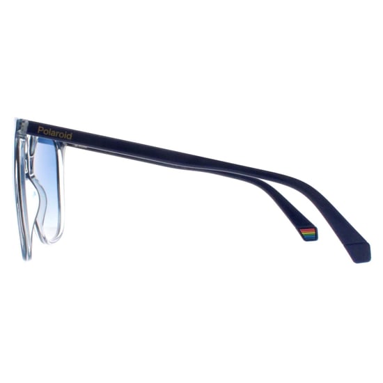 Polaroid Square Womens Blue Blue Gradient Polarized PLD 6218/S