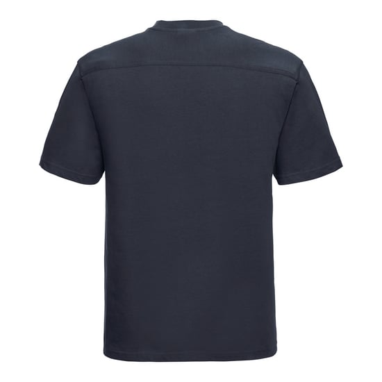Russell Heren Zwaargewicht T-Shirt (Franse marine) - Image 2