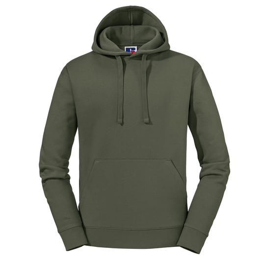 Russell Heren Authentieke Hoodie (Olijf) - Image 1