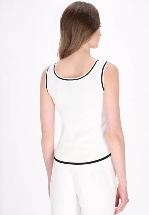 Dreimaster Top vrouwen offwhite - Image 4