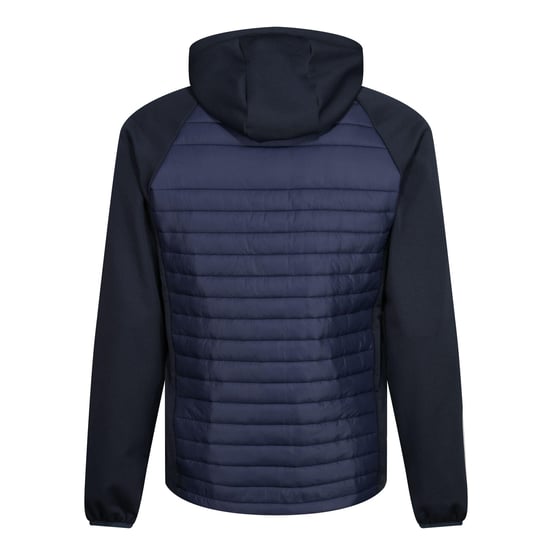 Regatta Mens Navigate Quilted Hybrid Jacket (Navy/Slate Grey)