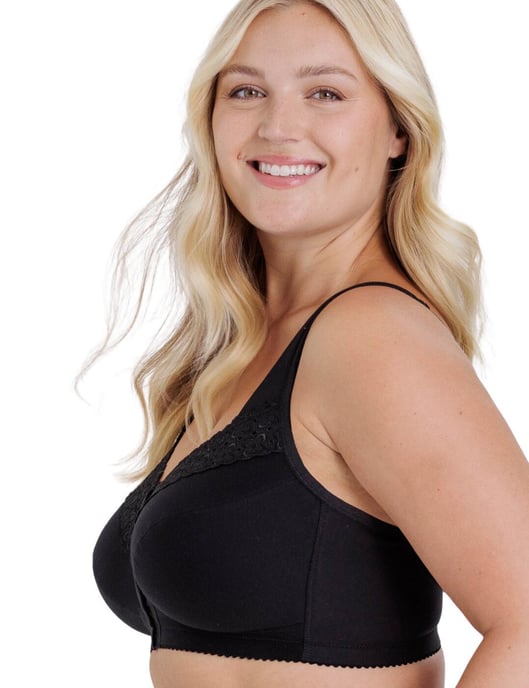 Miss Mary of Sweden Broderie Anglaise Front Closure Bra