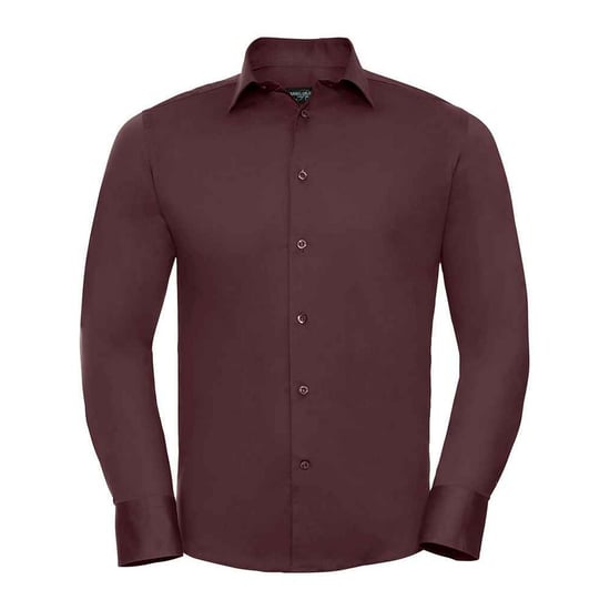 Russell Collection Heren Stretch Overhemd Met Lange Mouwen (Haven) - Image 1