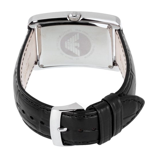 Emporio Armani AR1604 Rectangular Black Dial Men's Watch