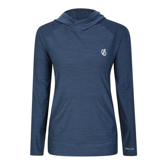Dare 2B Womens/Ladies Laura Whitmore - Sprint City Marl Lightweight Hoodie (Moonlight Denim)
