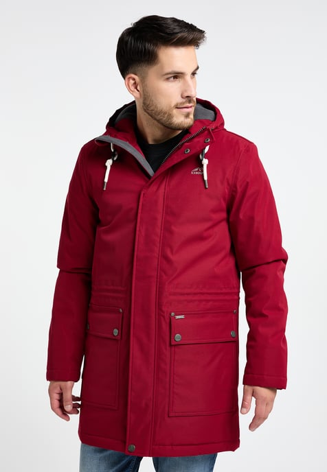 ICEBOUND Winter parka Klima Iglo Heren donkerrood - Image 2