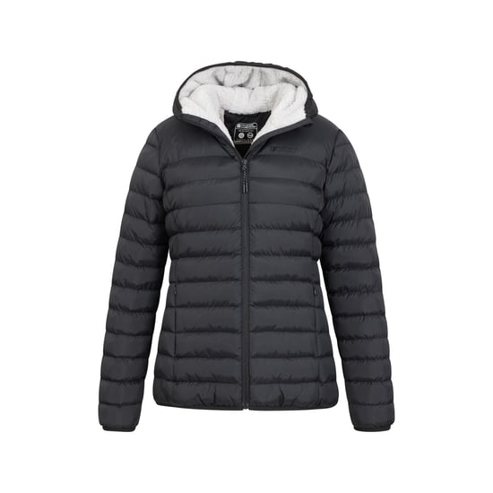 Mountain Warehouse Met imitatiebont gevoerde dames/dames jas (Zwart) - Image 5