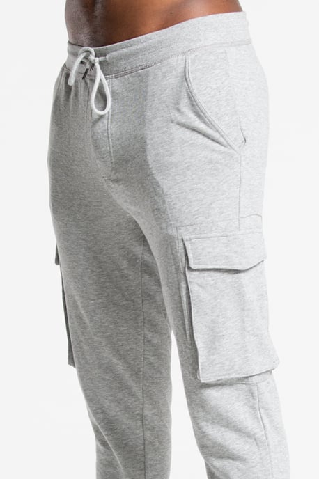 Cotton Blend Cargo Jogger