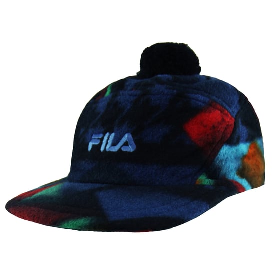 Fila Fleece Pom Pom Dames Navy Muts - Image 1