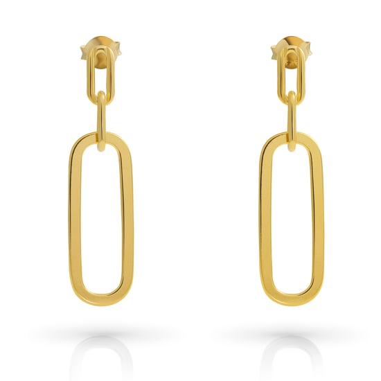 Orphelia 'Essence' Women's 925 Sterling Silver Drop Earrings - Gold ZO-7560/G