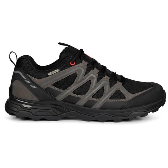 Trespass Heren Carraig Suede Wandelschoenen (Zwart/Grijs) - Image 3