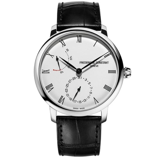 Frédérique Constant Slimline Men's Black Watch FC-723WR3S6