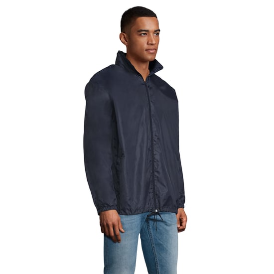 SOLS Unisex Shift Showerproof Windbreaker Jasje (Franse marine) - Image 3
