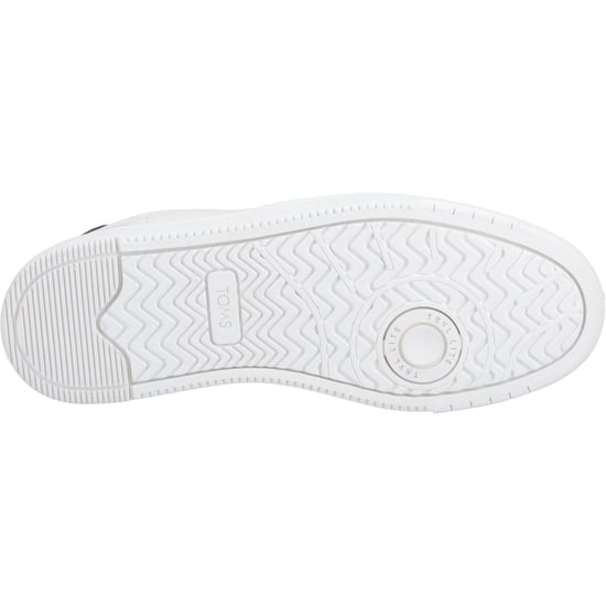TOMS TRVL Lite Court Leather Heren Wit/Zwart Trainers - Image 3