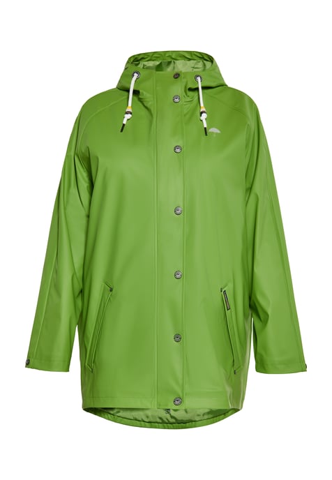Schmuddelwedda Ronde regenjas Dames lichtgroen - Image 1
