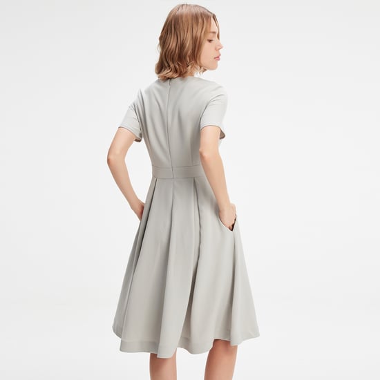 Fit-and-flare klassieke jurk - Image 2