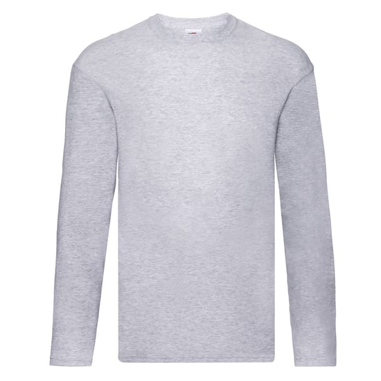 Fruit of the Loom Heren R T-Shirt met lange mouwen (Heide Grijs) - Image 1
