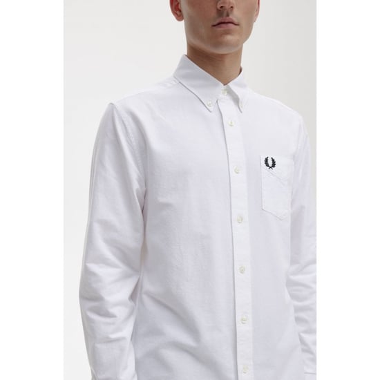 Fred Perry Mens Long Sleeve Oxford Shirt