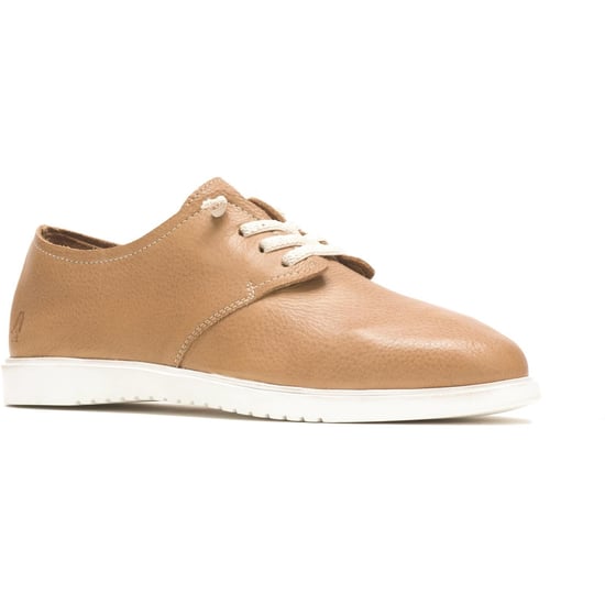 Hush Puppies Dames/dames leren schoenen voor dagelijks gebruik (Tan) - Image 1