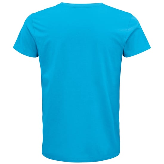 SOLS Heren Crusader Organisch T-shirt (Aqua Blauw) - Image 2