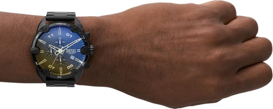 Diesel Spiked Men's Black Watch DZ4609