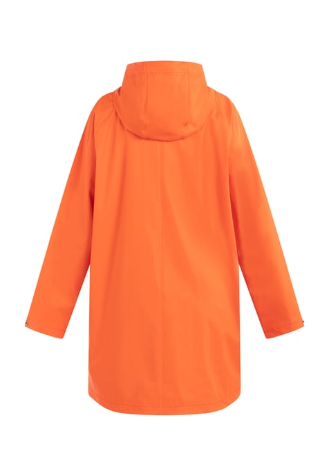 Schmuddelwedda Oversized mackintosh bridgeport Dames ORANJE ROOD-280 - Image 4