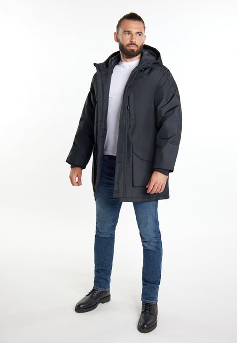 ICEBOUND Parka Heren zwart - Image 2