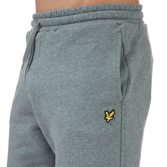 Men's Lyle And Scott Sweat Shorts in Grey - Image 5